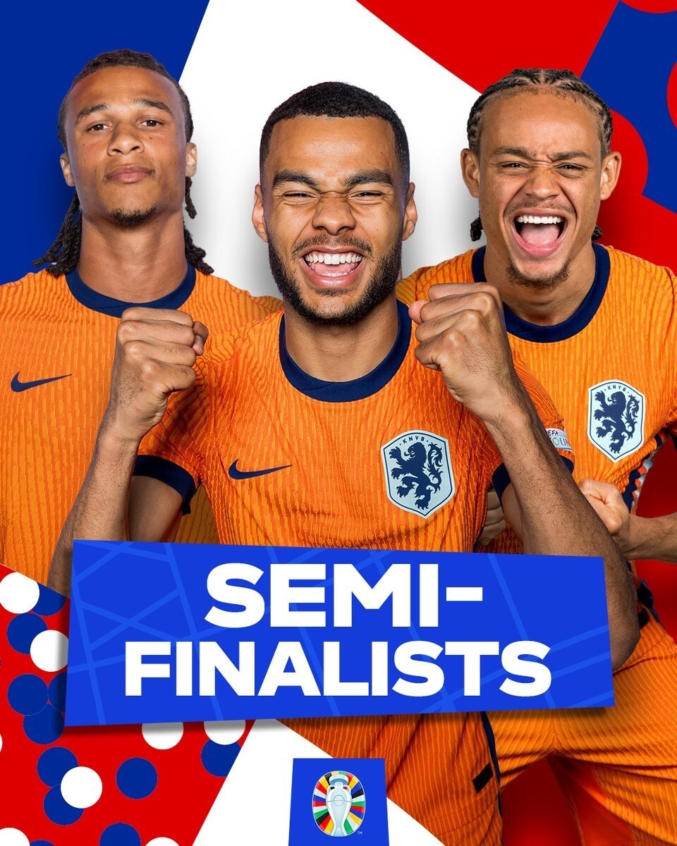 荷兰队大比分获胜,晋级欧预赛四强的简单介绍 荷兰队大比分获胜,晋级欧预赛四强的简单介绍