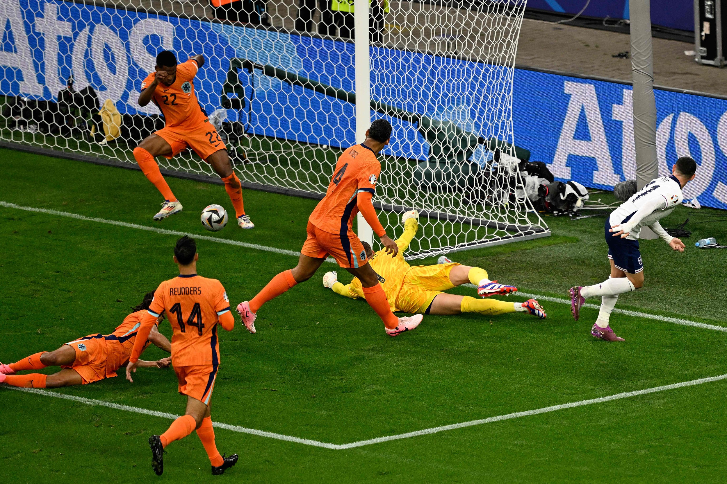 英格兰全面压倒瑞典战队